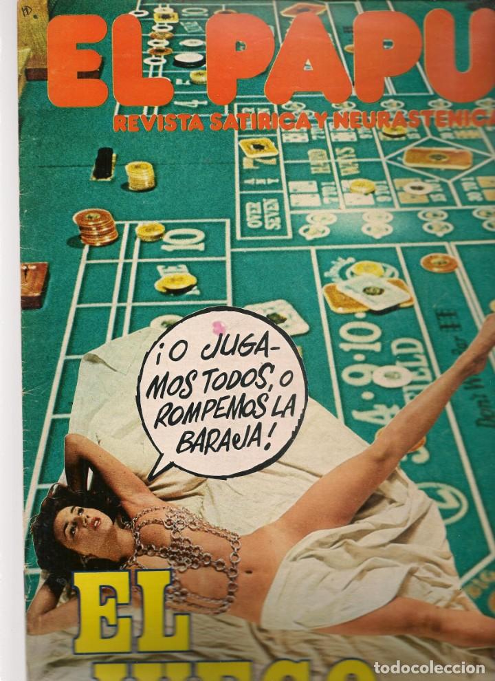 Coleccionismo de Revistas y Peri&oacute;dicos: EL PAPUS. REVISTA SAT&Iacute;RICA Y NEURASTENICA. N&ordm; 115. EL JUEGO. 31 JULIO 1976.(B35.2)