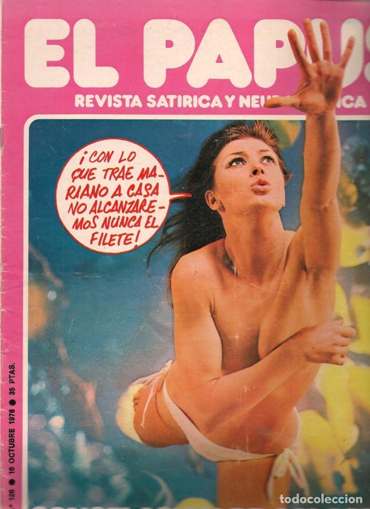 Coleccionismo de Revistas y Peri&oacute;dicos: EL PAPUS. REVISTA SAT&Iacute;RICA Y NEURASTENICA. N&ordm; 126. CONGELACI&Oacute;N DE SALARIOS. 16 OCTUBRE 1976.(B35.2)