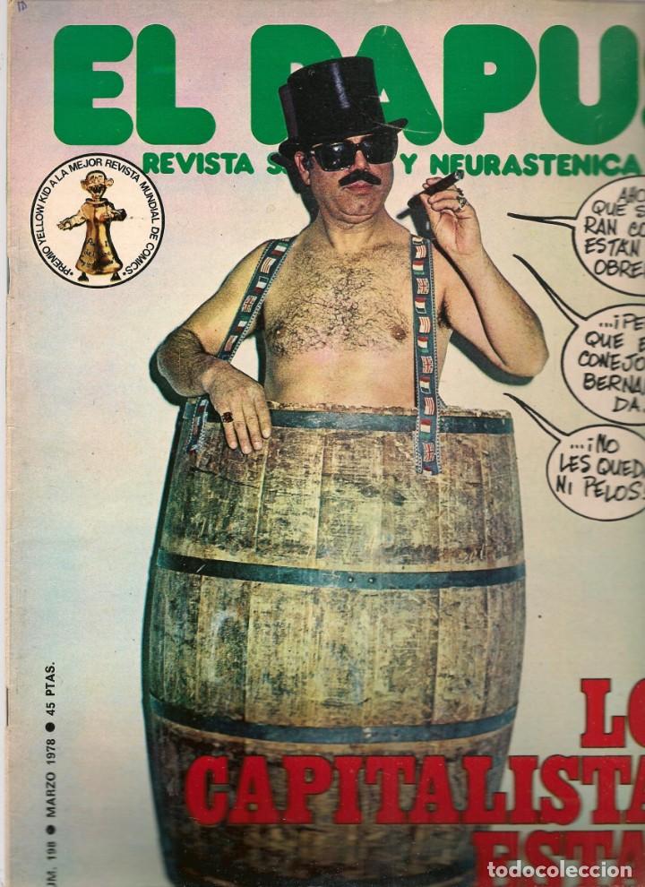 Coleccionismo de Revistas y Peri&oacute;dicos: EL PAPUS. REVISTA SAT&Iacute;RICA Y NEURASTENICA. N&ordm; 198. LOS CAPITALISTAS ... MARZO 1978.(B35.2)