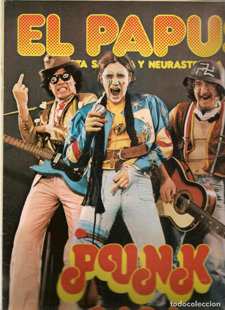 Coleccionismo de Revistas y Peri&oacute;dicos: EL PAPUS. REVISTA SAT&Iacute;RICA Y NEURASTENICA. N&ordm; 209. PUNK CACA/ CARLOS GIMENEZ. 20 MAYO 1978.(B35.2)