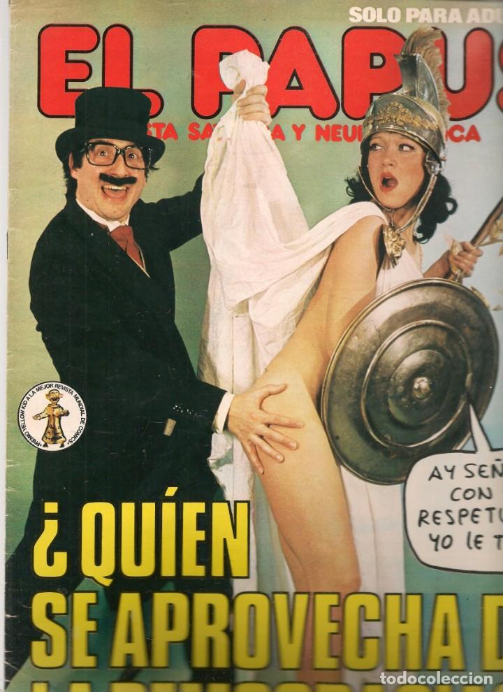 Coleccionismo de Revistas y Peri&oacute;dicos: EL PAPUS. REVISTA SAT&Iacute;RICA Y NEURASTENICA. N&ordm; 248. &iquest;QUI&Eacute;N SEAPROVECHA .. 17 FEBR. 1979(B35.2)