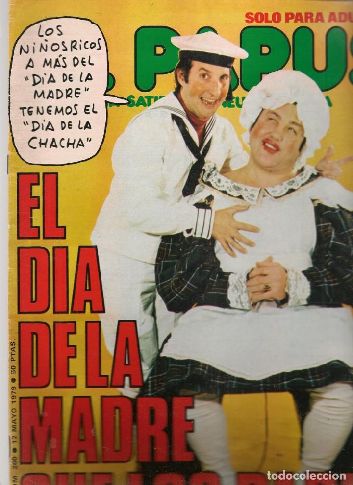 Coleccionismo de Revistas y Peri&oacute;dicos: EL PAPUS. REVISTA SAT&Iacute;RICA Y NEURASTENICA. N&ordm; 260. EL D&Iacute;A DE LA MADRE. 12 MAYO 1979(B35.2)