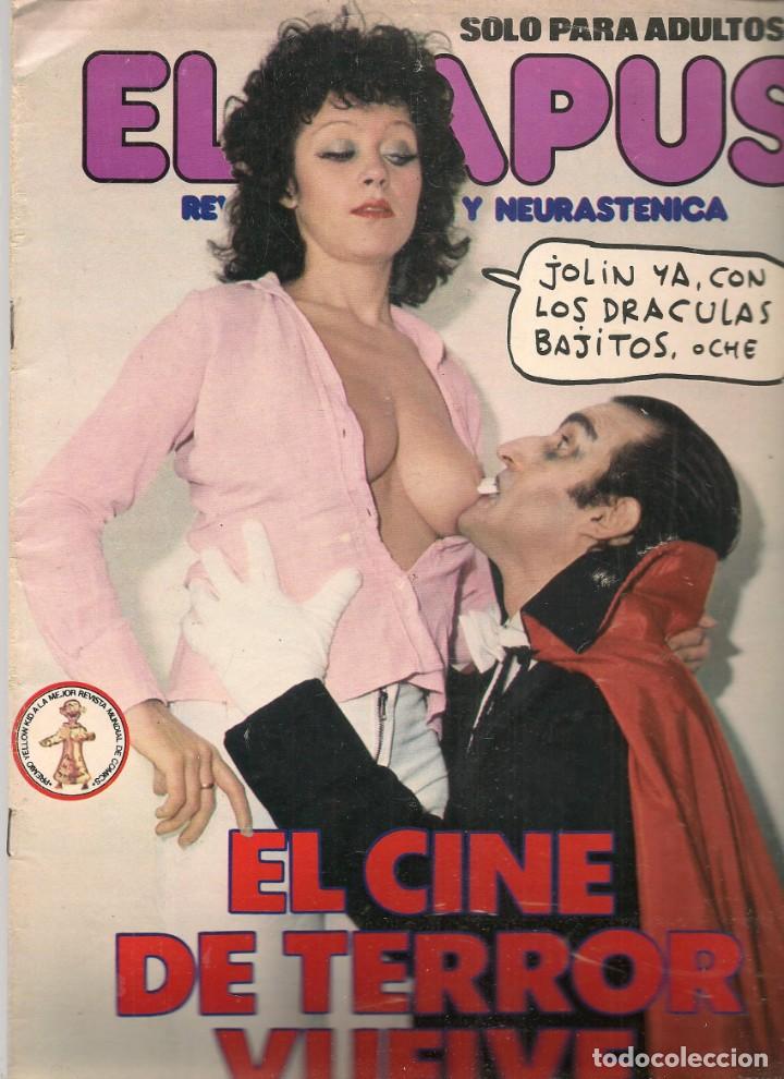 Coleccionismo de Revistas y Peri&oacute;dicos: EL PAPUS. REVISTA SAT&Iacute;RICA Y NEURASTENICA. N&ordm; 281. EL CINE DE TERROR. 6/10/1979. (B35.2)