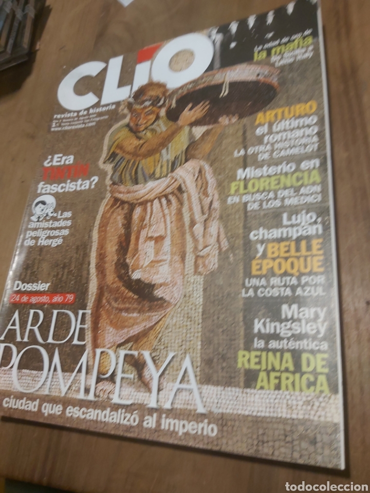 Coleccionismo de revistas y peri&oacute;dicos: ARDE POMPEYA REVISTA CLIO N&Uacute;MERO 34 2004 VER SUMARIO