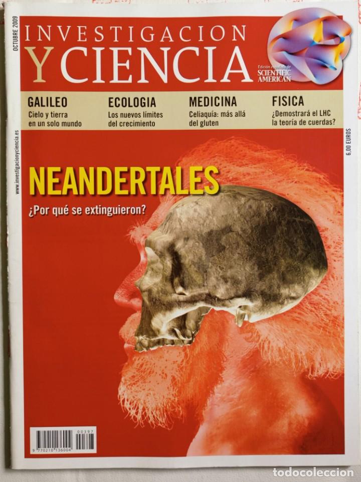 Sammeln von Zeitschriften und Zeitungen: Investigaci&oacute;n y Ciencia. Neandertales. Galileo. Celiaquia. Teor&iacute;a de cuerdas n&ordm; 397