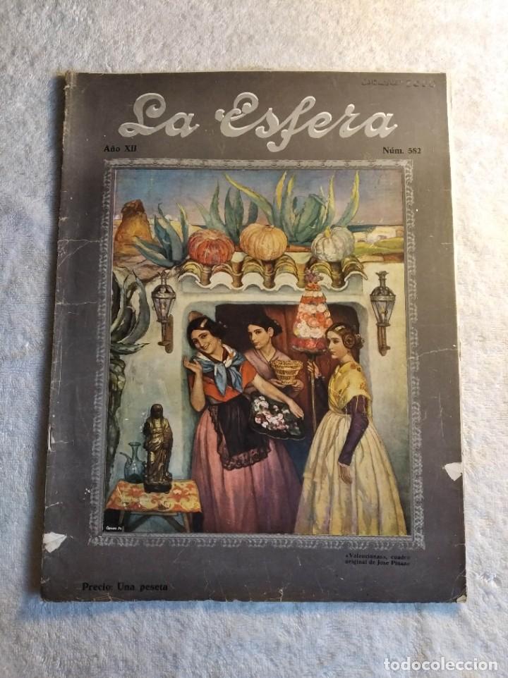 Collection Magazines and Newspapers: LA ESFERA. N&ordm; 582. A&Ntilde;O 1925. EXPOSICIONES EN MADRID. DON JUAN NI&Ntilde;O DE GUEVARA. EL MISTERIO DE LA ATL