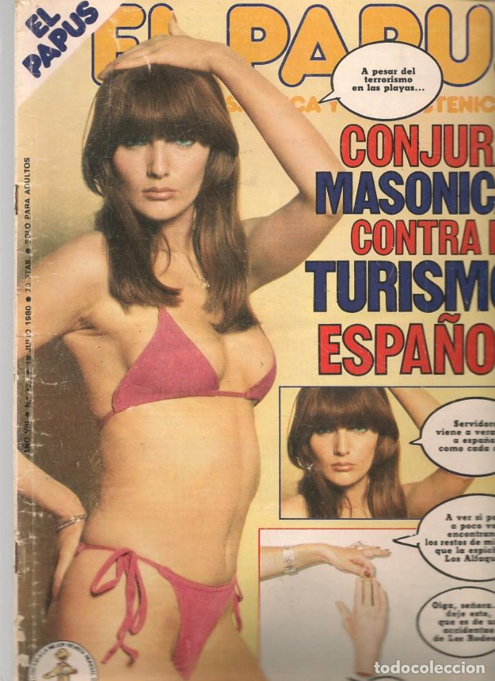 Coleccionismo de Revistas y Peri&oacute;dicos: EL PAPUS. REVISTA SAT&Iacute;RICA Y NEURASTENICA. N&ordm; 322. CONJURAS MAS&Oacute;NICAS. JULIO 1980.(B35.2)