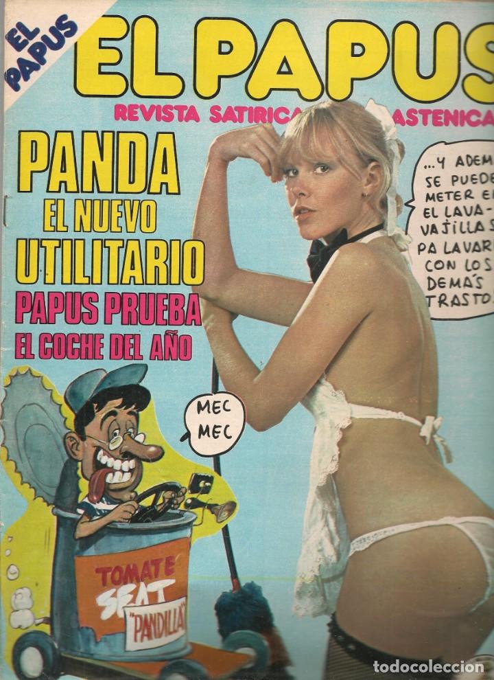 Coleccionismo de Revistas y Peri&oacute;dicos: EL PAPUS. REVISTA SAT&Iacute;RICA Y NEURASTENICA. N&ordm; 337. PANDA, EL NUEVO UTILITARIO. 1/11/1980.(B35.2)