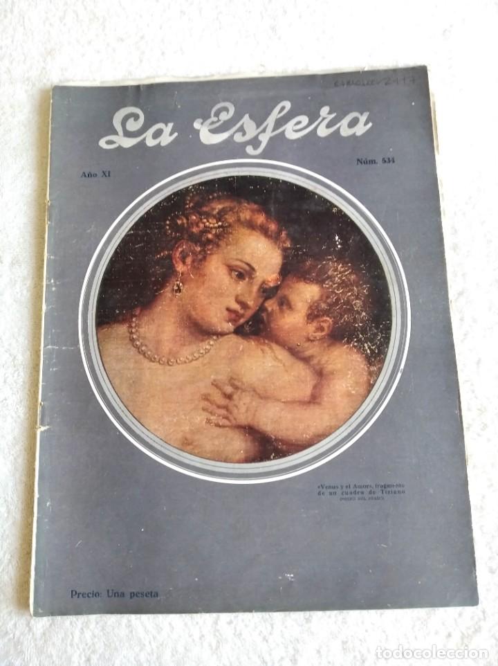Collezionismo di Riviste e Giornali: LA ESFERA. N&ordm; 534. A&Ntilde;O 1924. LA GIRALDA DE SEVILLA. J. PIERPONT MORGAN. TIPOS MARROQU&Iacute;ES. LA INDIA M
