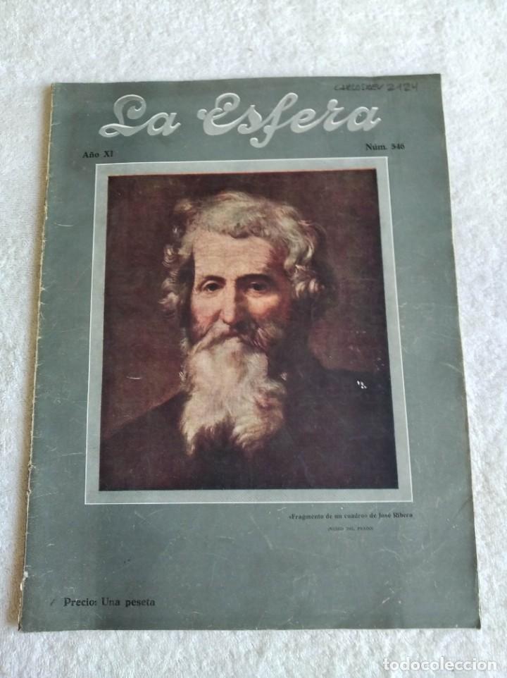 Coleccionismo de Revistas y Peri&oacute;dicos: LA ESFERA. N&ordm; 546. A&Ntilde;O 1924. EL RINC&Oacute;N DE LOS B&Eacute;CQUER. LAS CARRETAS DEL ROC&Iacute;O. LAS EVOCADORAS PIEDRA