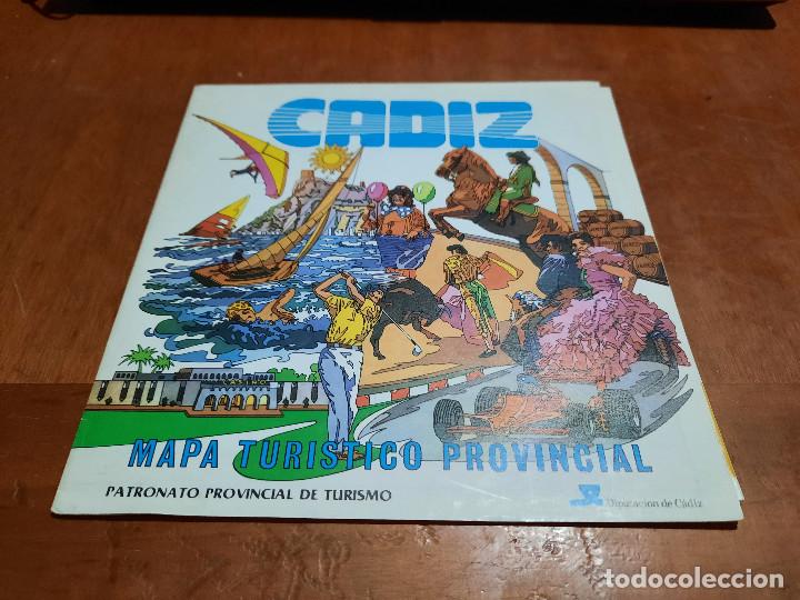 Collection Magazines and Newspapers: CADIZ. MAPA TUR&Iacute;STICO PROVINCIAL. SE ABRE. 1995. BUEN ESTADO. DIFICIL. E11 2