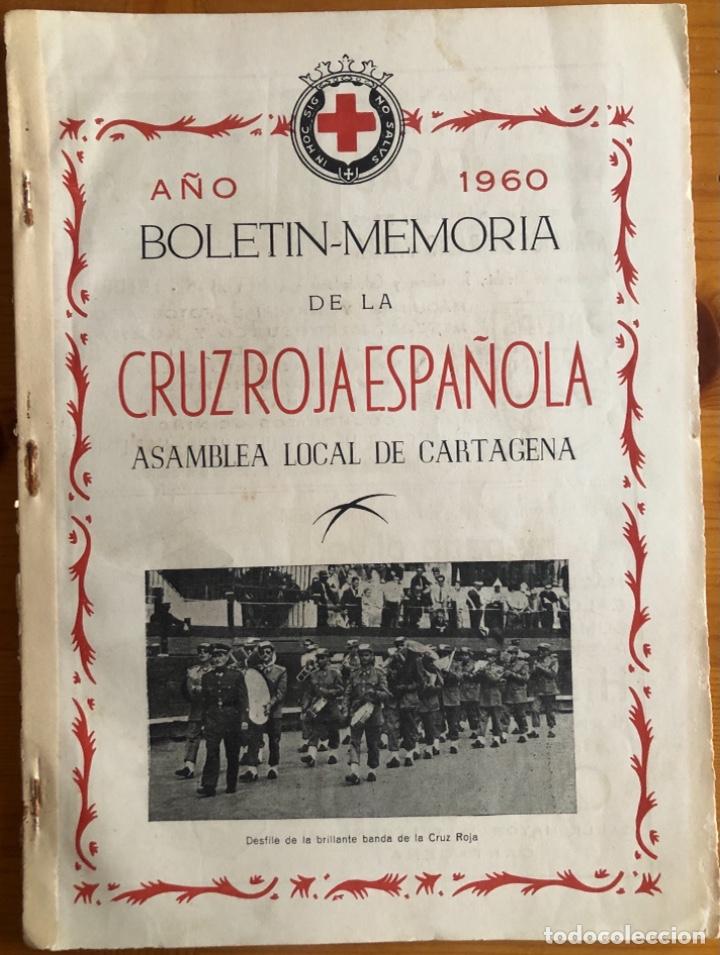 Colecionismo de Revistas e Jornais: CARTAGENA- REVISTA CRUZ ROJA- MEMORIA- A&Ntilde;O 1960