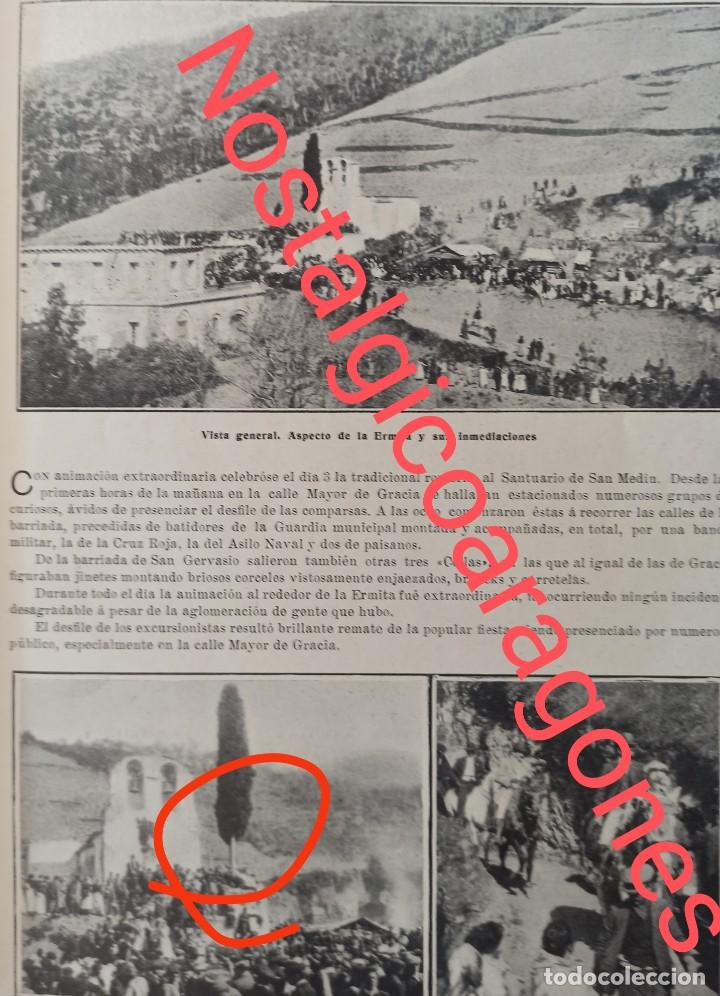 Collezionismo di Riviste e Giornali: Barcelona romer&iacute;a de San Medin fotograf&iacute;a revista a&ntilde;o 190X