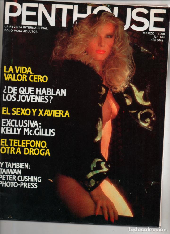 Colecionismo de Revistas e Jornais: PENTHOUSE N&ordm; 144 KELLY McGILLIS, MIKKI BRENNER