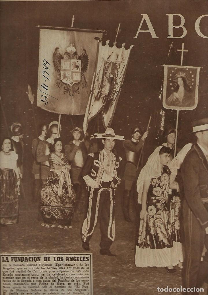 Coleccionismo de Revistas y Peri&oacute;dicos: A B C -DEL 27 -11- 1.949- ABC.CON + DE 28 Pags. TODO TIPO DE NOTICIAS Y PUBLICIDAD DE LA EPOCA