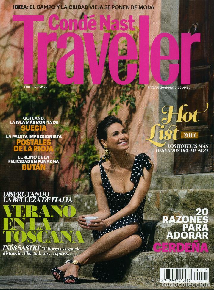 Coleccionismo de Revistas y Peri&oacute;dicos: CONDE NAST TRAVELER N&ordm; 75 - AGOSTO 2014