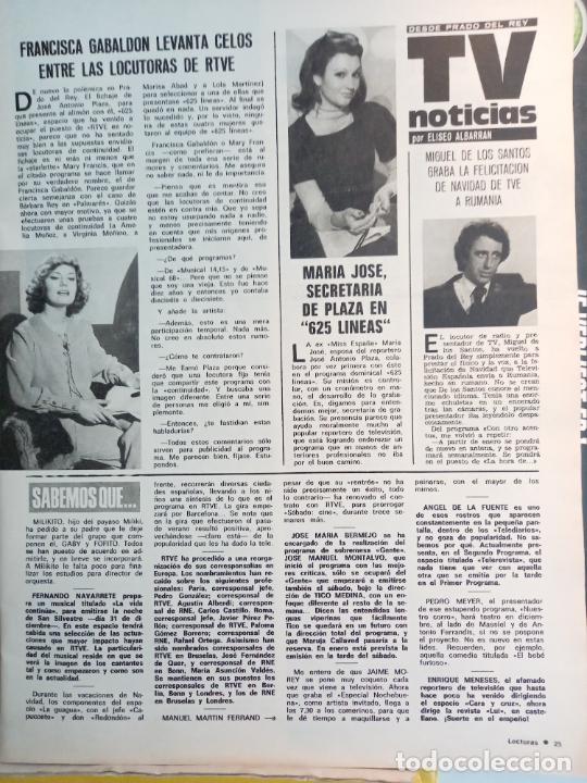 Collezionismo di Riviste e Giornali: MISS ESPA&Ntilde;A MARIA JOSE MIGUEL DE LOS SANTOS FRANCISCA GABALDON PACA