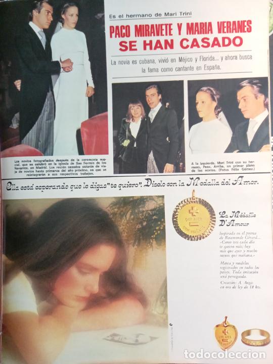 Collection Magazines and Newspapers: PACO MIRAVETE MARIA VERANES MEDALLA DEL AMOR DAMOUR D AMOUR