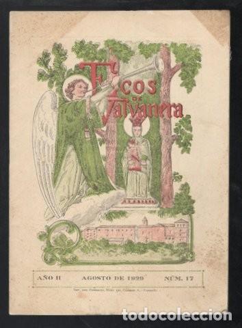 Coleccionismo de Revistas y Peri&oacute;dicos: ECOS DE VALVANERA. A&ntilde;o II n&ordm; 17, Agosto 1929. Logro&ntilde;o, Impr. del Comercio 1929