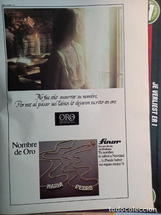 Collectionnisme de Revues et Journaux: ANUNCIO FINOR NOMBRE EN ORO