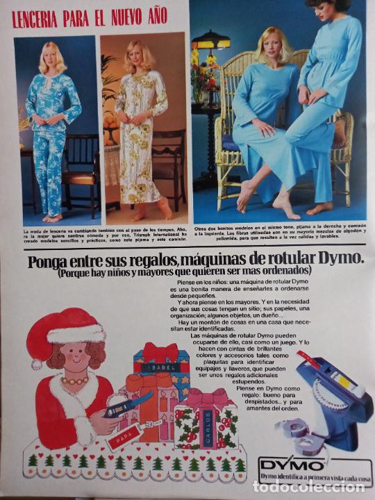 Collectionnisme de Revues et Journaux: ANUNCIO DYMO LENCERIA
