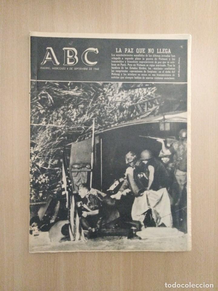 Coleccionismo de Revistas y Peri&oacute;dicos: DIARIO ABC. 04/09/1968