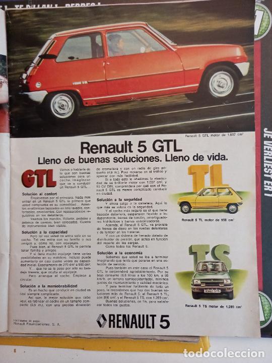 Coleccionismo de Revistas y Peri&oacute;dicos: anuncio renault 5 gtl PUBLICIDAD
