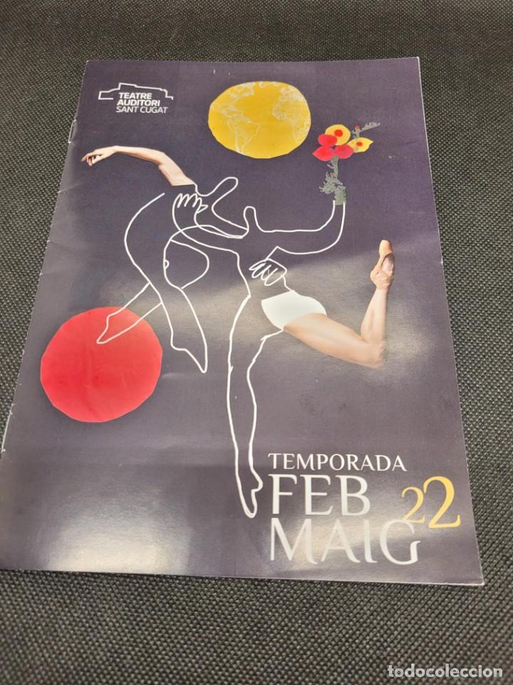 Coleccionismo de revistas y peri&oacute;dicos: Folleto teatre auditori de Sant Cugat C 37