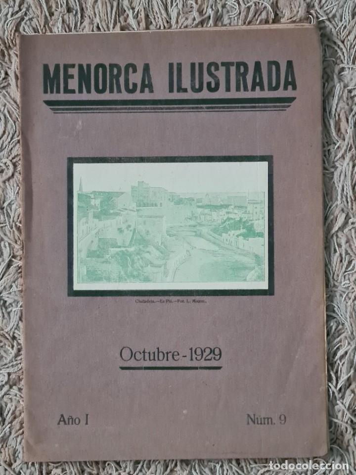 Coleccionismo de revistas y peri&oacute;dicos: MENORCA ILUSTRADA A&Ntilde;O I N&Uacute;M. 9. VILLA-CARLOS. MENORCA. (1.7)