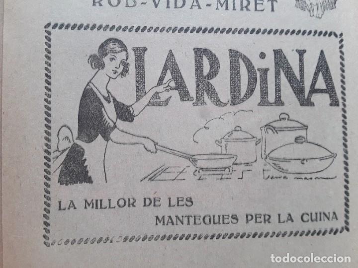 Collezionismo di Riviste e Giornali: MANTEGUE LARDINA .LA MILLOR DE LES MANTEGUES PER LA CUINA HOJA A&Ntilde;O 1925
