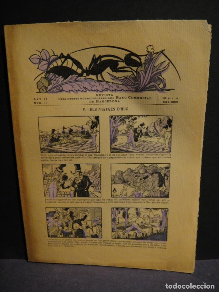Coleccionismo de revistas y peri&oacute;dicos: revista dels petits guardiolistes del banc comercial de barcelona - n&ordm; 17 maig de 1936