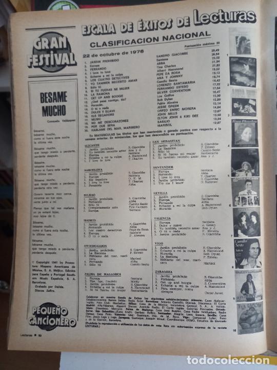 Coleccionismo de Revistas y Peri&oacute;dicos: ESCALA DE EXITOS 76 abba santana camilo sesto