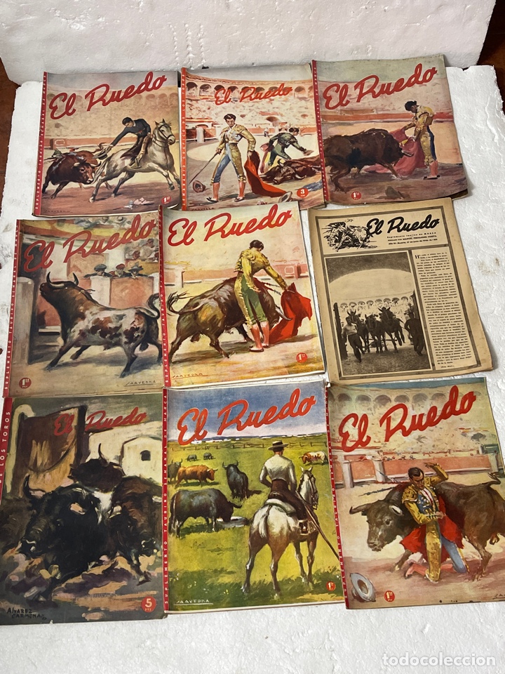 Coleccionismo de Revistas y Peri&oacute;dicos: Lote de 34 revistas del ruedo, burladero y Semana
