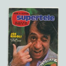 Coleccionismo de Revistas y Periódicos: SUPERTELE - Nº 5 - 1979 - JOE RIGOLI, TIP Y COLL, RETRATO EN VIVO, MARIA OSTIZ, POLDARK. Lote 37269576