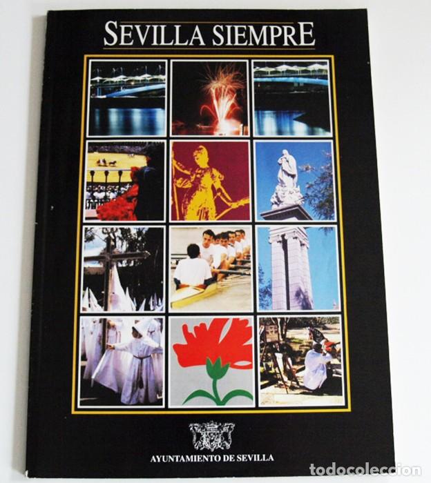 Coleccionismo de Revistas y Peri&oacute;dicos: REVISTA SEVILLA SIEMPRE-PR. DE ROJAS MARCOS -SEVILLA SIEMPRE SUSPIR&Oacute; CRIST&Oacute;BAL COL&Oacute;N - CIUDAD ESPA&Ntilde;A