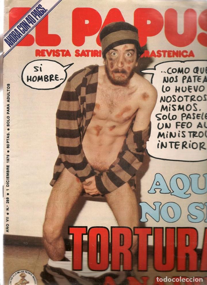 Coleccionismo de Revistas y Peri&oacute;dicos: EL PAPUS. REVISTA SAT&Iacute;RICA Y NEURASTENICA. N&ordm; 289. 1 DICIEMBRE 1979. (B/58)