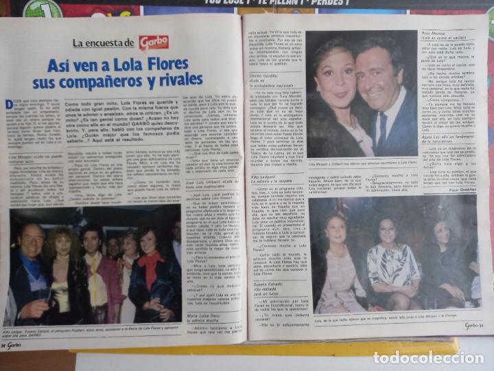 Coleccionismo de Revistas y Peri&oacute;dicos: LOLA FLORES LINA MORGAN SUSANA ESTRADA LA CHUNGA JOSE LUIS URIBARRI