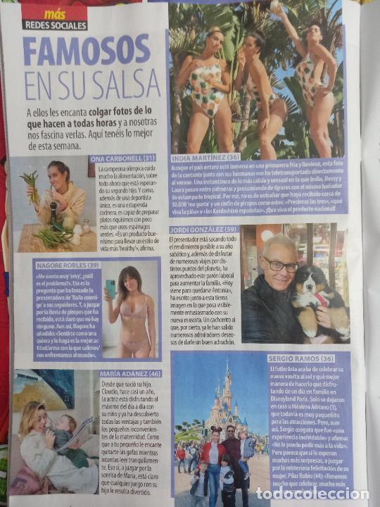 Coleccionismo de Revistas y Peri&oacute;dicos: MARIA ADANEZ SERGIO RAMOS NOGORE ROBLES INDIA MARTINEZ ONA CARBONELL JORDI GONZALEZ
