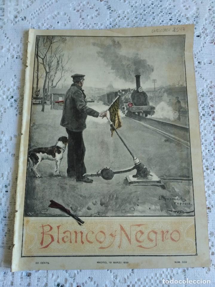 Collection Magazines and Newspapers: BLANCO Y NEGRO. N&ordm; 359. A&Ntilde;O 1898. SAN JOS&Eacute;. PEPE BOTELLAS. PEPE-ILLO. DON FERNANDO VILLAAMIL.