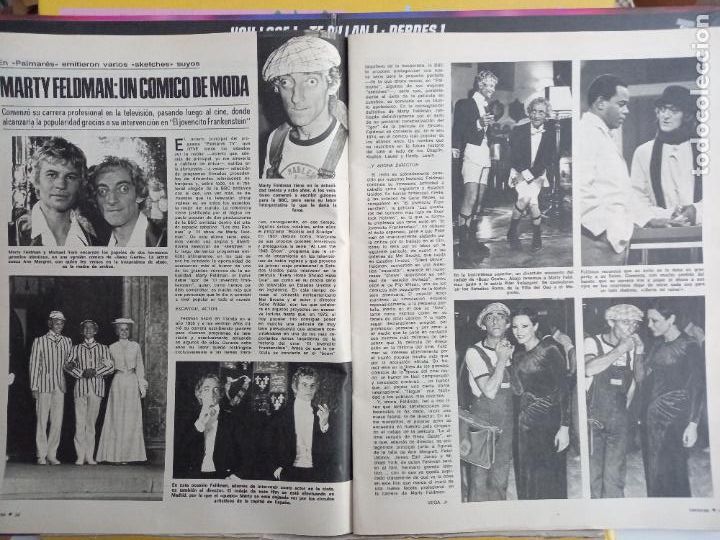 Coleccionismo de revistas y peri&oacute;dicos: MARTY FELDMAN MICHAEL YORK PILAR VELAZQUEZ