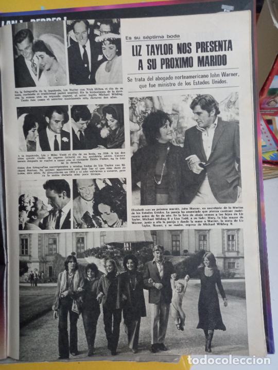 Coleccionismo de Revistas y Peri&oacute;dicos: ELIZABETH TAYLOR LIZ JOHN WARNER