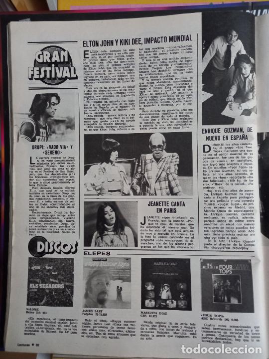 Coleccionismo de revistas y peri&oacute;dicos: JEANETTE ELTON JOHN DRUPI ENRIQUE GUZMAN JAMES LAST MARUJITA DIAZ