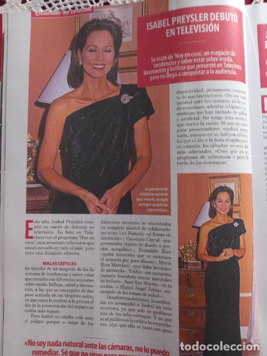 Coleccionismo de Revistas y Peri&oacute;dicos: ISABEL PREYSLER TELEVISION