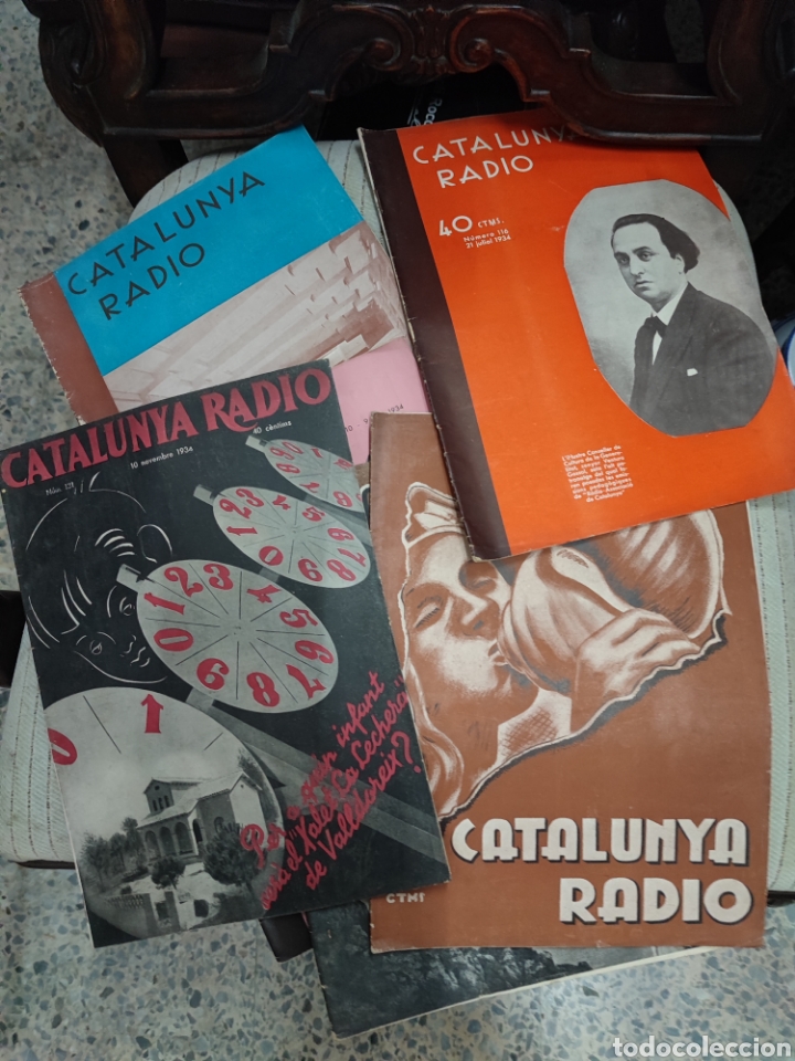 Coleccionismo de revistas y peri&oacute;dicos: 6 revistas Catalunya radio