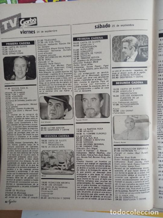 Coleccionismo de revistas y peri&oacute;dicos: EDUARD ASNER LOU GRANT LA ABEJA MAYA KARL MALDEN TYRONE POWER JOAQAUIN PRAT