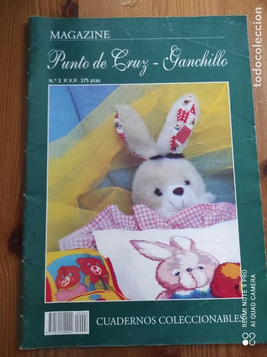 Coleccionismo de Revistas y Peri&oacute;dicos: MAGAZINE PUNTO DE CRUZ Y GANCHILLO - NUM 3 - CUADERNOS COLECCIONABLES