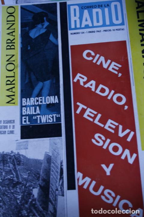 Coleccionismo de Revistas y Peri&oacute;dicos: CORREO DE LA RADIO N&ordm; 134 ALMANAQUE OPERACION CLAVEL DUO DINAMICO BEBE PALMER EL CID ROSALIE DUBOIS