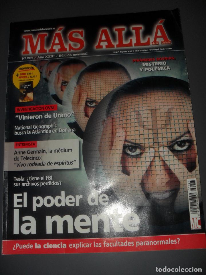Coleccionismo de revistas y peri&oacute;dicos: Revista Mas Alla 267 El Poder de la Mente - Foto 1