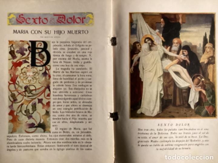 Coleccionismo de Revistas y Peri&oacute;dicos: LOS SIETE DOLORES DE LA VIRGEN, 1926, LIBRETO DE 15 HOJAS