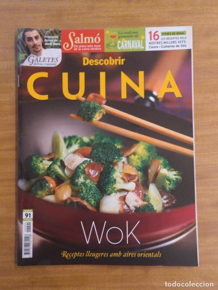 Coleccionismo de Revistas y Peri&oacute;dicos: Revista Descobrir CUINA, n&ordm; 91, Febrero 2009